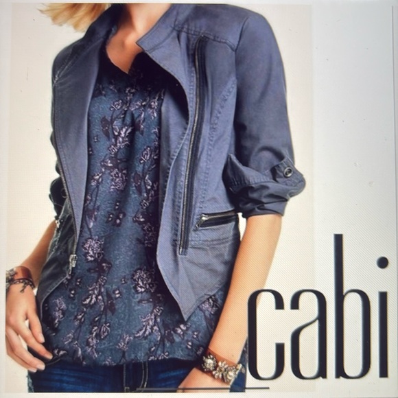 CAbi Tops - CAbi #3065 Evermore Flutter Sleeve Blouse Size Medium
